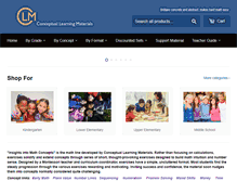 Tablet Screenshot of conceptuallearning.com